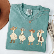 Western Goose Cowboy T-Shirt