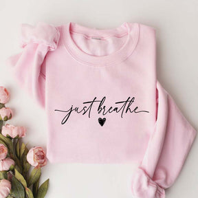Heart Just Breathe Sweatshirt