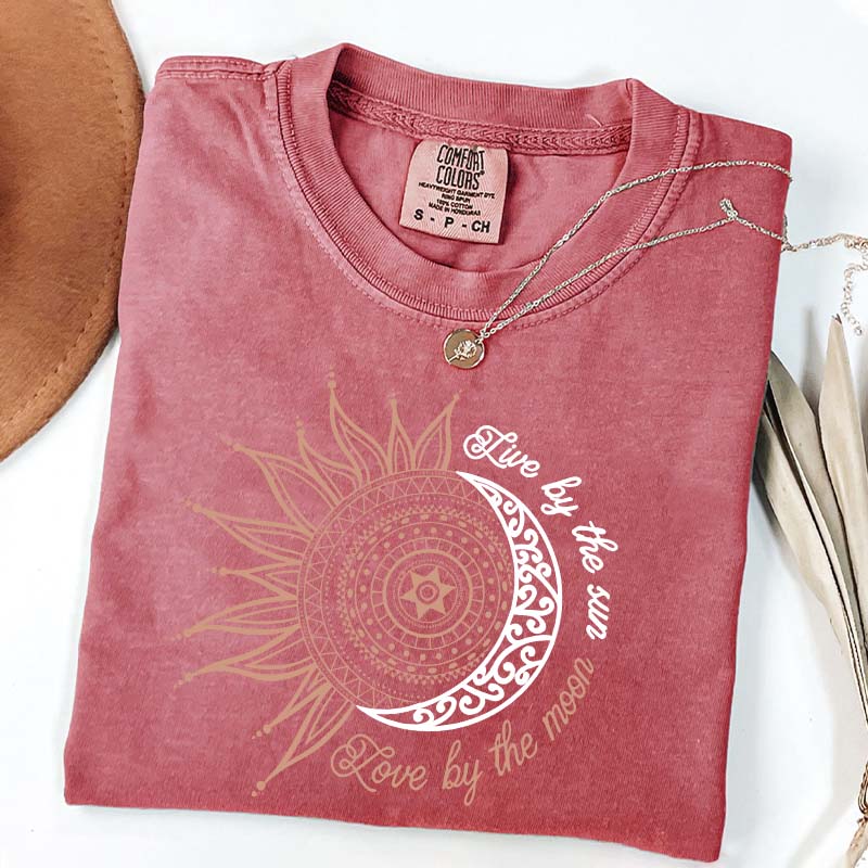 Womens Moon and Sun T-Shirt