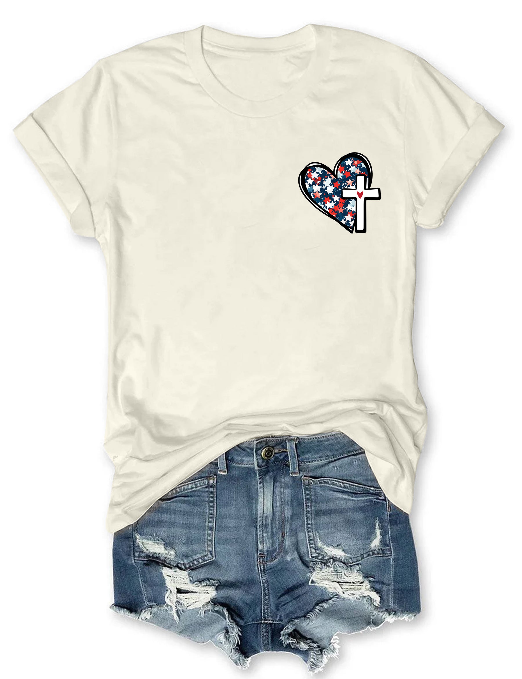 Loves Jesus And America T-shirt