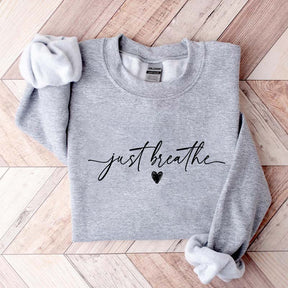Heart Just Breathe Sweatshirt