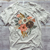 Flower Bouquet Floral Tri-Blend T-Shirt