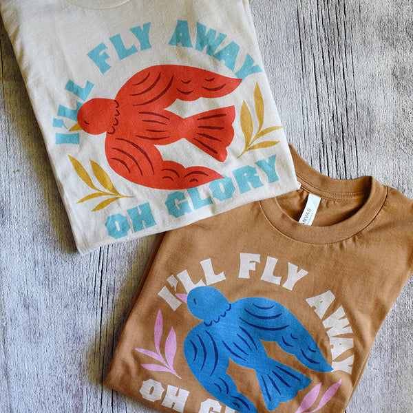 I‘ll Fly Away Bird T-shirt