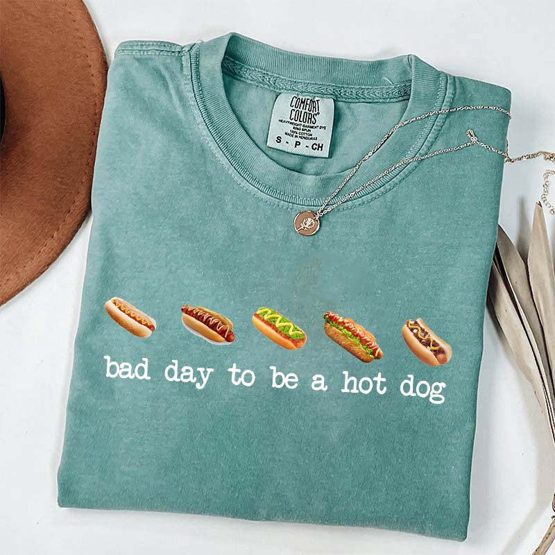 Bad Day to Be a Hotdog T-Shirt