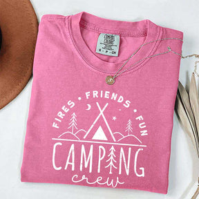 Fires Friends Fun Camping T-Shirt