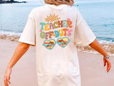 Teacher Off Duty Summer T-shirt