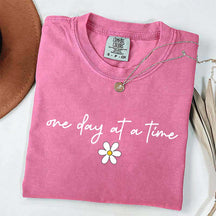 One Day at a Time Dasiy T-Shirt