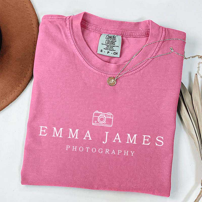 Personalized Photography T-Shirt