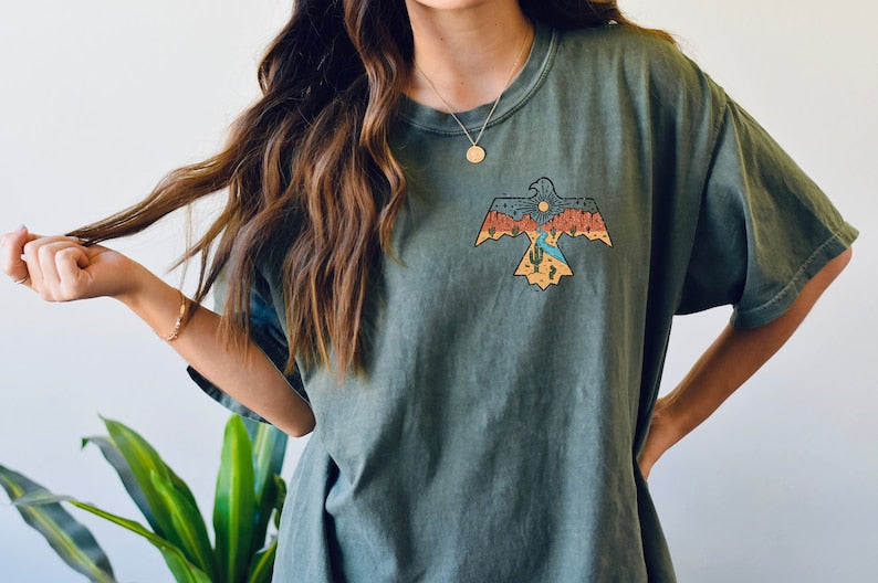 Wanderlust Tee Free Bird Hippie Shirt