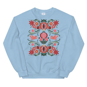 Scandinavian Folk Art Sweatshirt