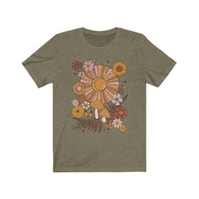 Bohemian Retro Sun Moon Stars Shirt