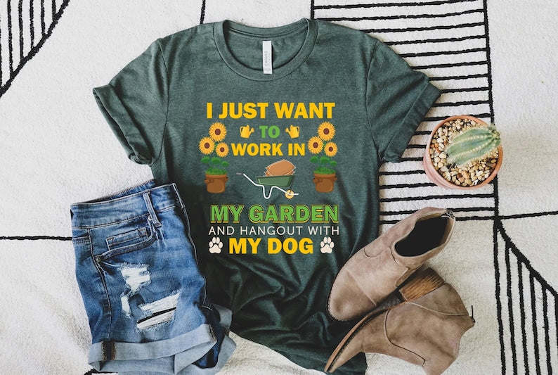 Gardening T-Shirt Funny Plant Shirt Plant Lover Tee