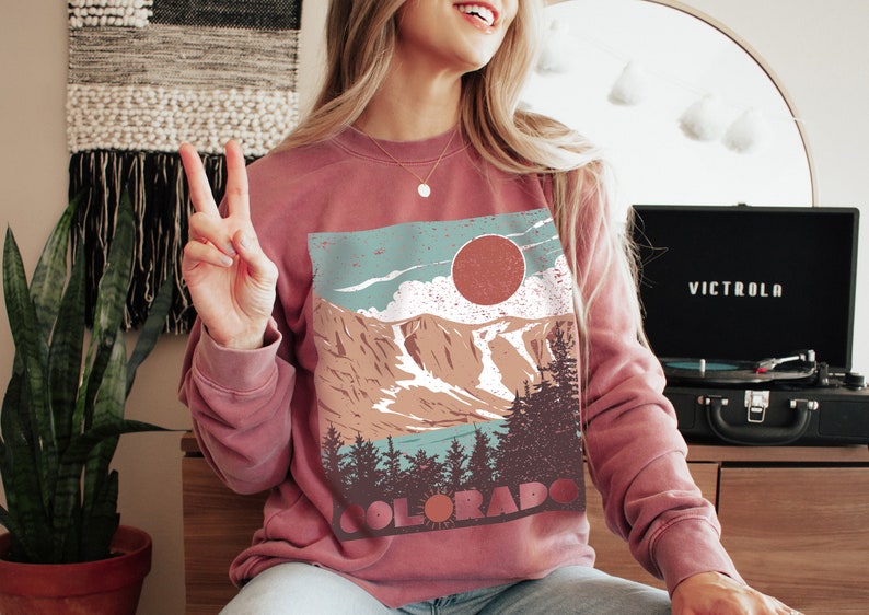 Colorado Sweatshirt Nature Lover Sweater