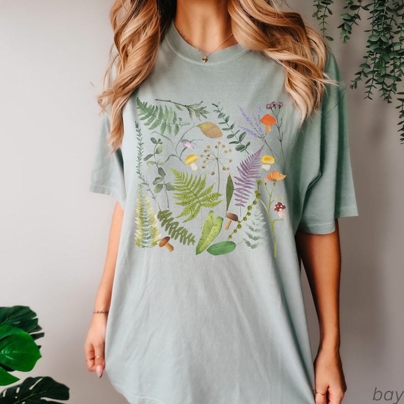 Comfort Colors Plant Shirt For Women