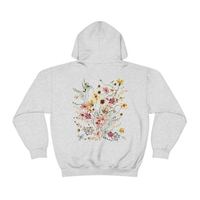 Pressed Flower Hoodie Sweatshirt Nature Lover Hoodie