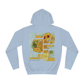 Sunflowers Hoodie Vincent Van Gogh Art Retro Vintage Hoodie