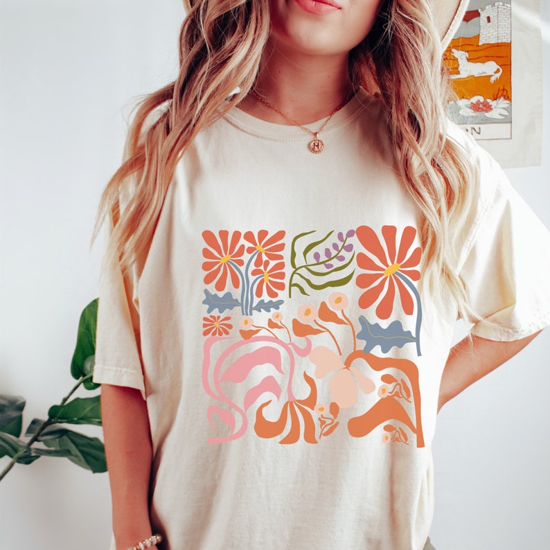 Boho Wildflowers Floral Nature Shirt