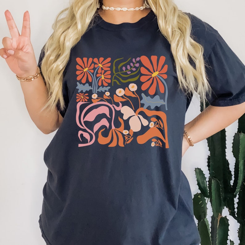 Boho Wildflowers Floral Nature Shirt