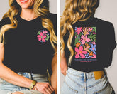 Flowers T-Shirt Boho Wildflowers Floral Nature Shirt