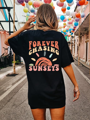 Comfort Colors Retro Sunsets Summer Shirt