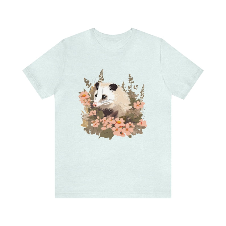 Funny Opossum Shirt Wildflower Shirt