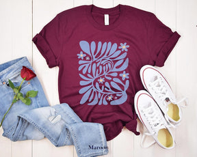 Boho Wildflowers Tshirt Floral Nature Shirt