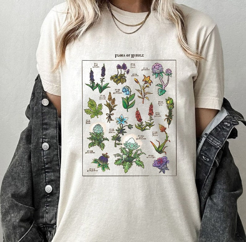 Breath Of The Wild Hylia Shirt Plant Lover Gifts