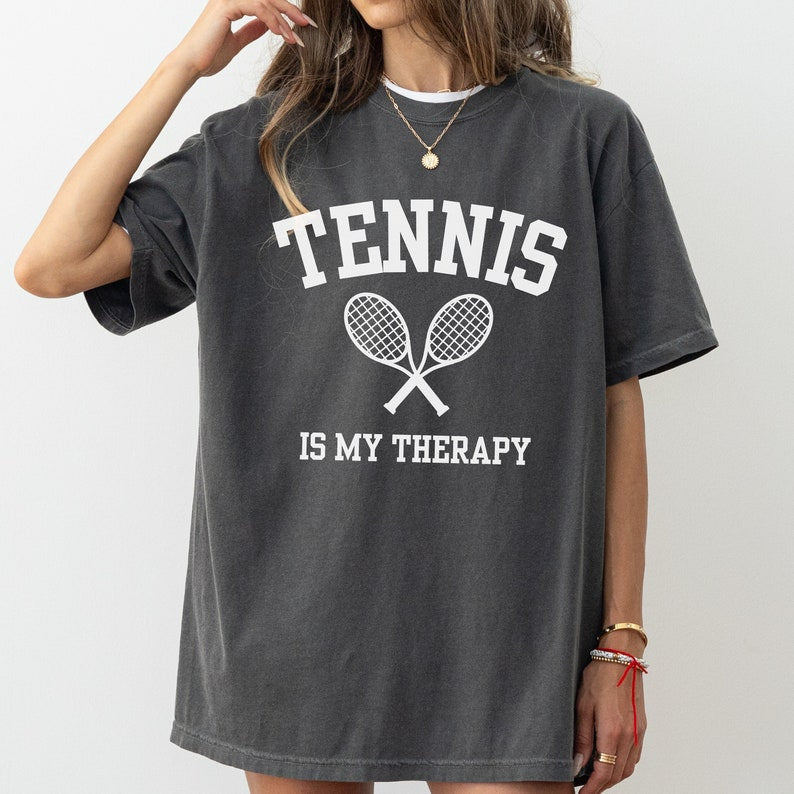 Tennis Is My Therapy T-Shirt