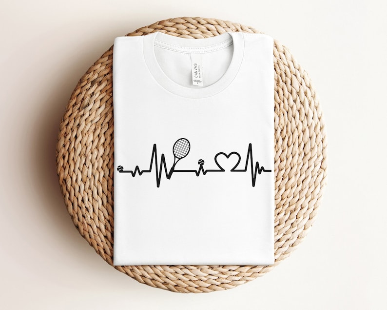 Tennis Heartbeat Sweatshirt