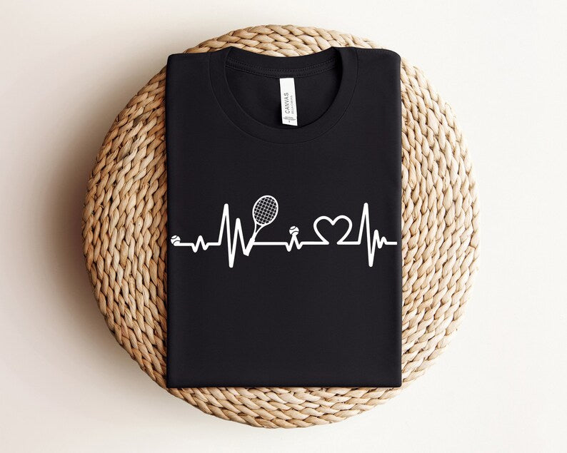 Tennis Heartbeat Sweatshirt