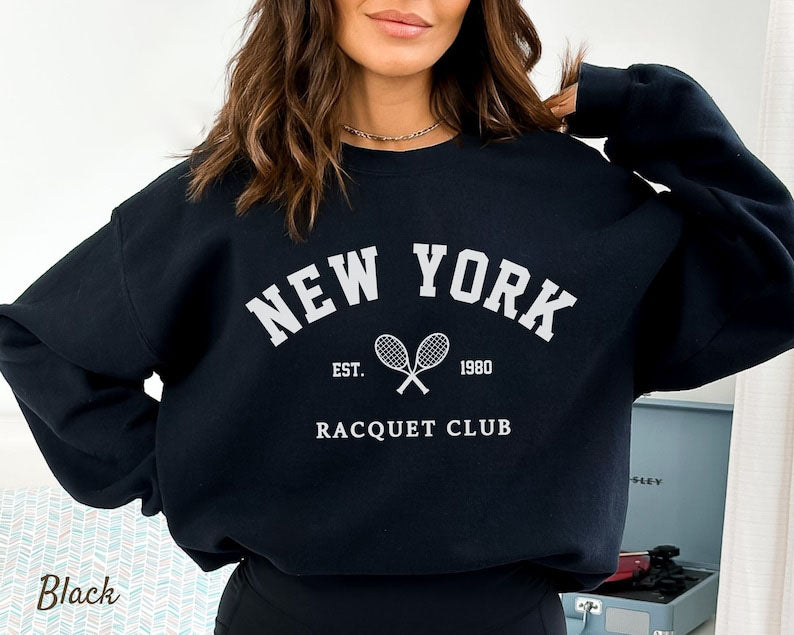 New York Racquet Club Tennis  Sweatshirt