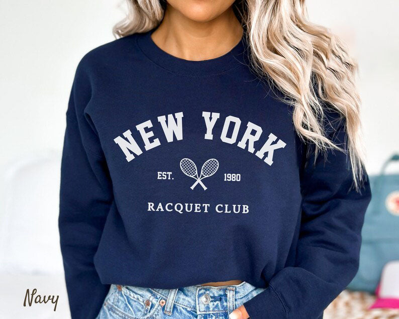 New York Racquet Club Tennis  Sweatshirt