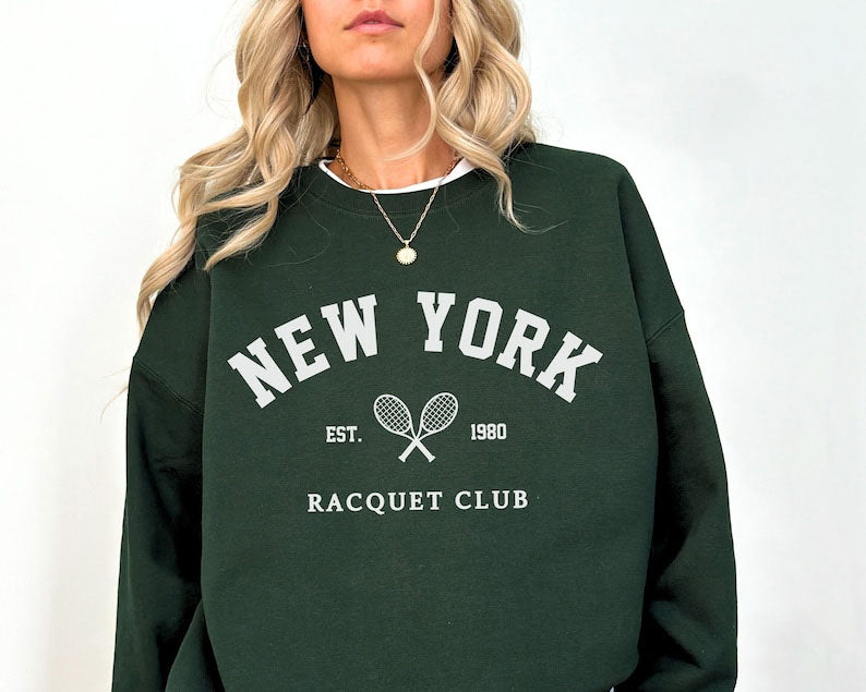 New York Racquet Club Tennis  Sweatshirt