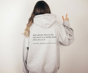 BESTE PERSOON Achter Me Sweatshirt