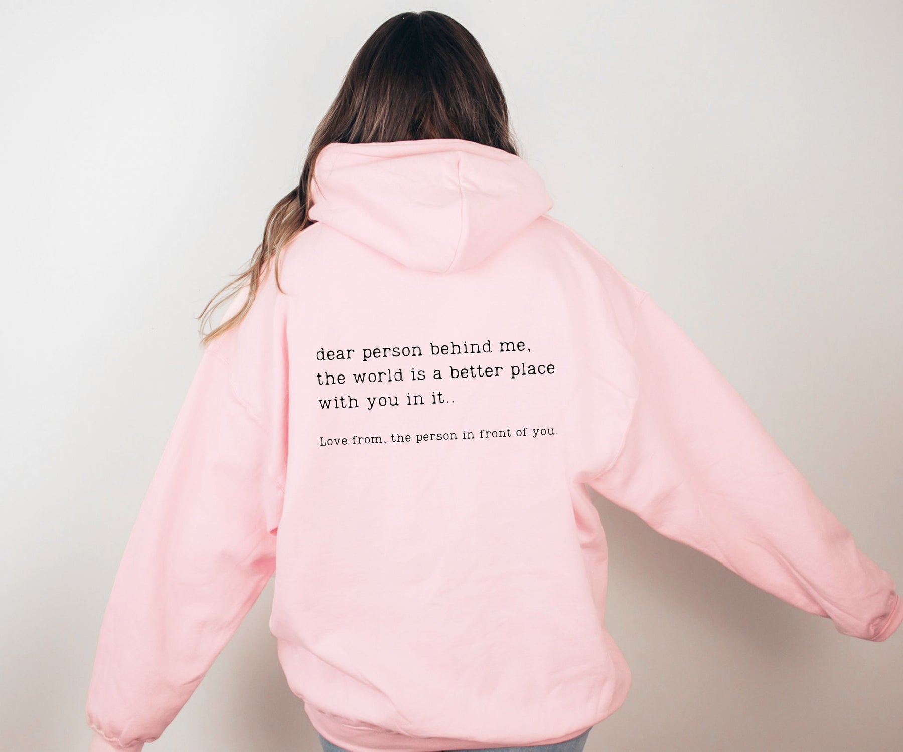 CHER PERSONNE Derrière moi Sweatshirt