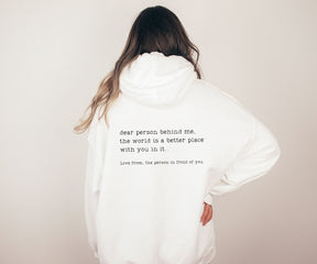 BESTE PERSOON Achter Me Sweatshirt