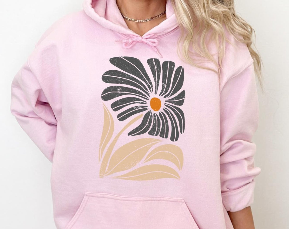 Bohemian Wildflower Flowers Hoodie