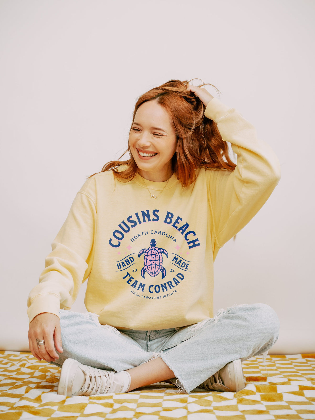 Cousins Beach Crewneck Sweatshirt