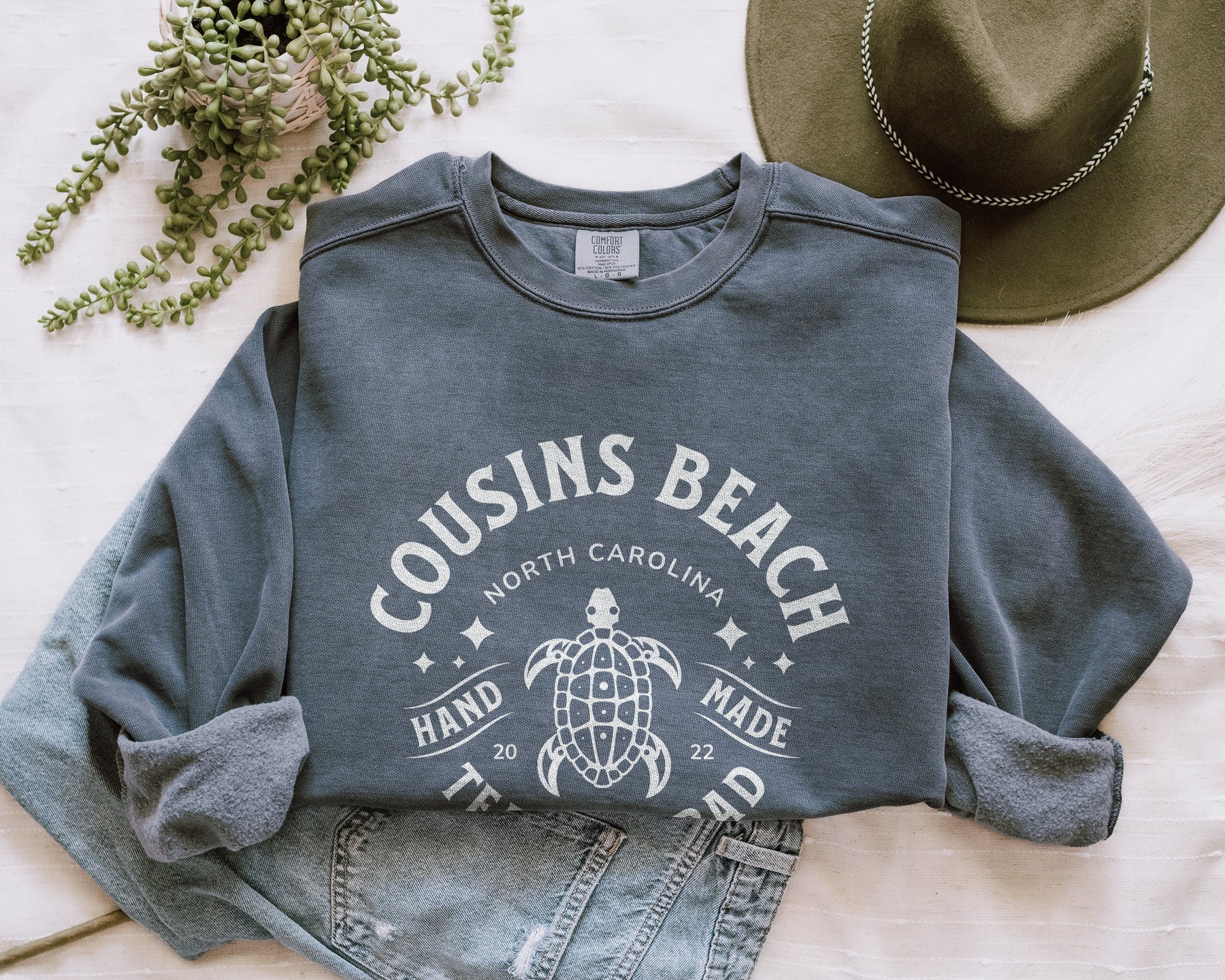 Cousins Beach Crewneck Sweatshirt