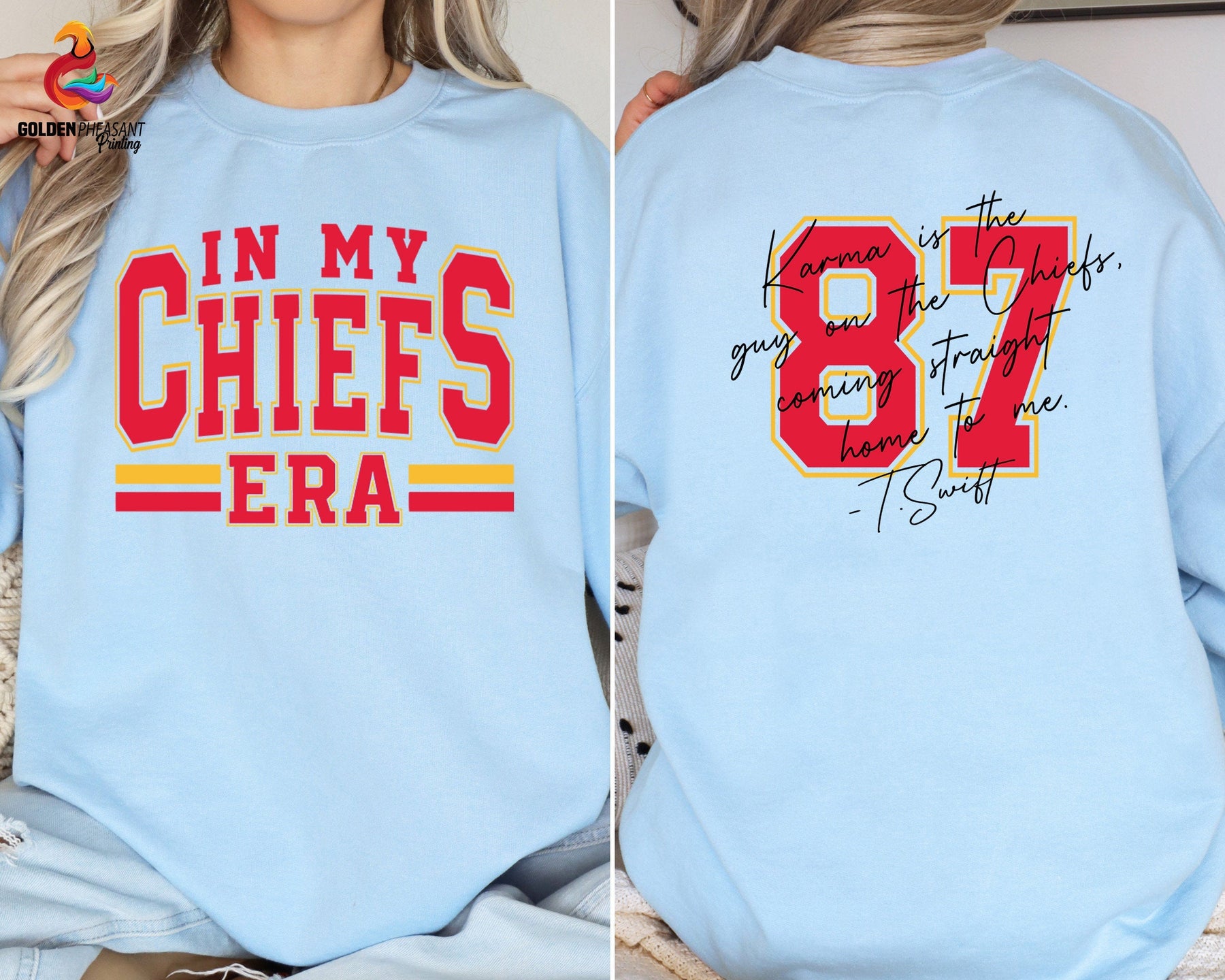 In My Chiefs Era£¬Karma 87 Football Sweatshirt