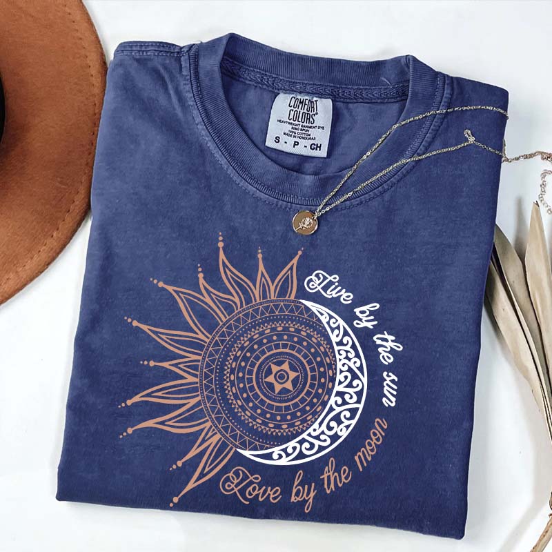Womens Moon and Sun T-Shirt