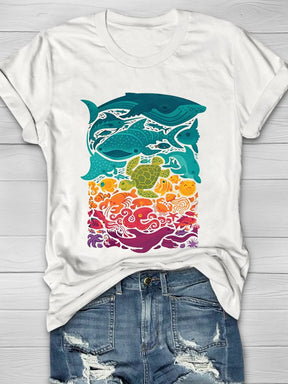 Sea Animal Lover T-shirt