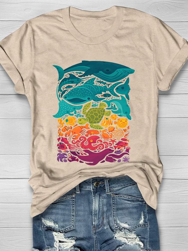 Sea Animal Lover T-shirt