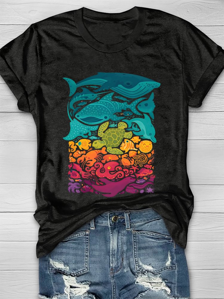 Sea Animal Lover T-shirt