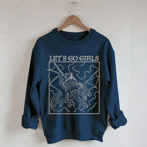 Fantasy Feminist Let's Go Girls Sweatshirt