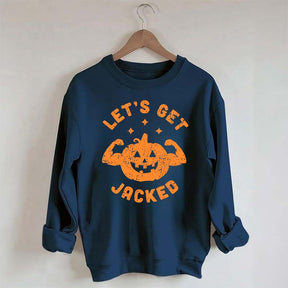 Halloween Workout Let's Get Jacked Sweatshirt