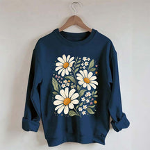 Boho Style Daisies Sweatshirt