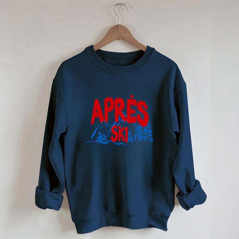 Minimalist Apres Ski Sweatshirt
