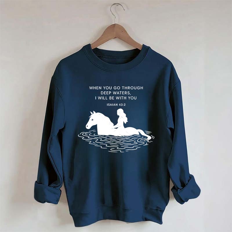 Christ Horse Religous Sweatshirt