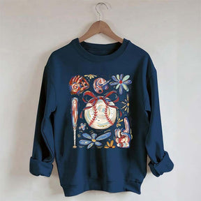 Baseball Tis The Season Sweatshirt